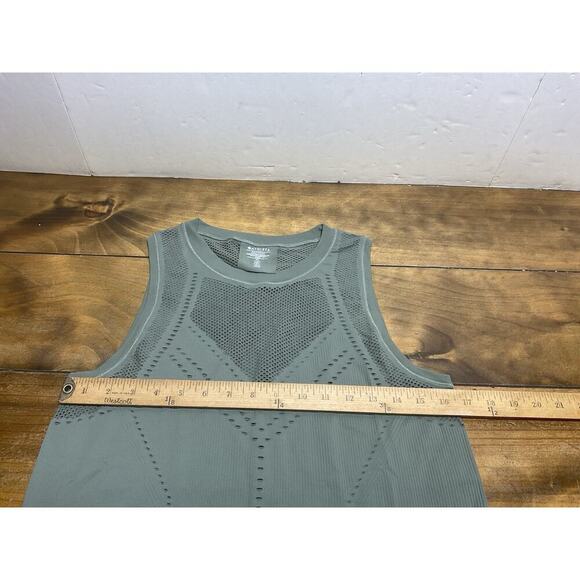 Athleta Green Oxygen Seamless Active Tank Top Women’s Size XL - Picture 6 of 7